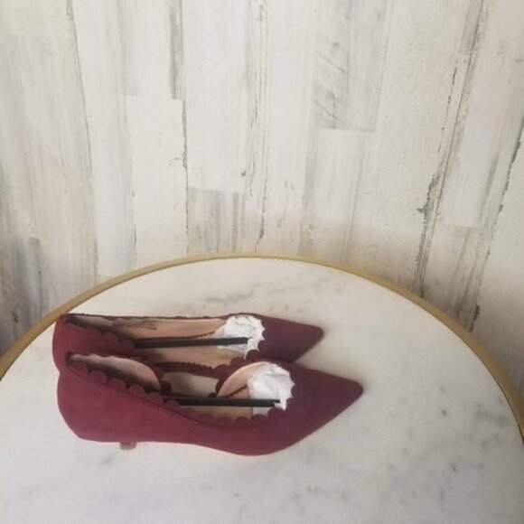 Journee Collection TAAVI PUMP Red Wine 5½M - Picture 4 of 6